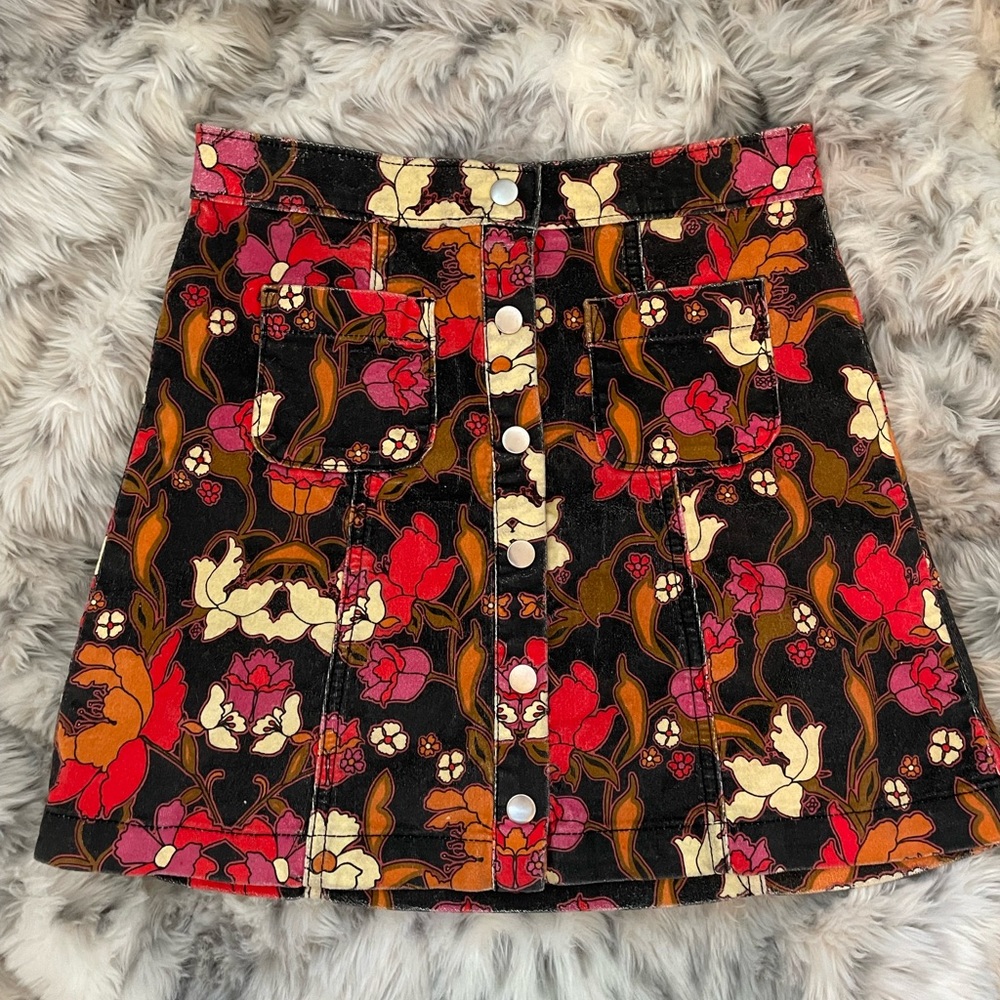 Urban Outfitters Floral Skirt